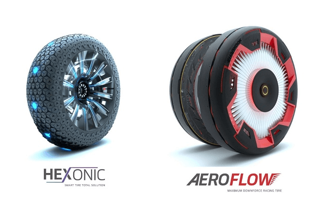 Concept tires Hankook Aeroflow and Hexonic